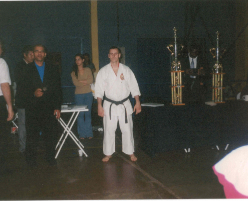 campeonato de karate em suzano-sp 2002