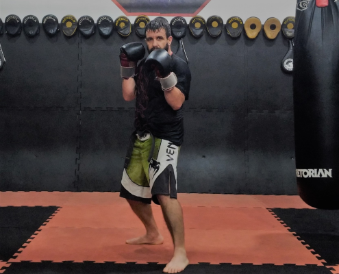 prof. marcos de almeida - 2º dan full contact - kickboxing - mato grosso do sul